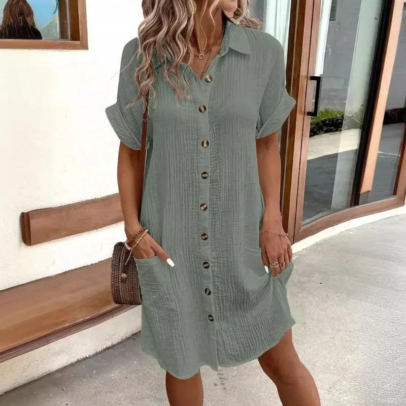 Elodie | Elegant Shirt Dress