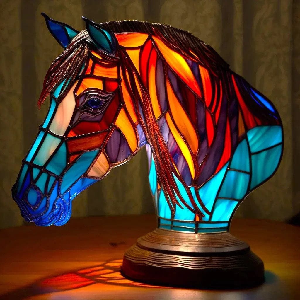 Animal Glow™ | Handgjord Tiffany-lampa