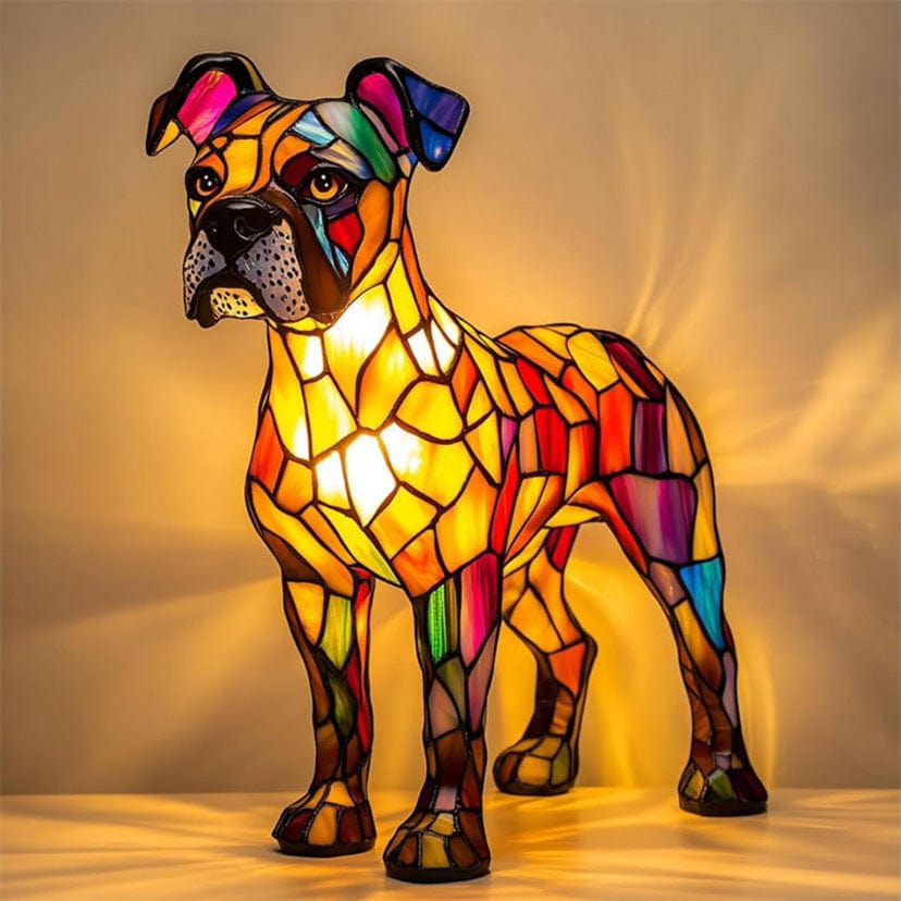 Animal Glow™ | Handgjord Tiffany-lampa