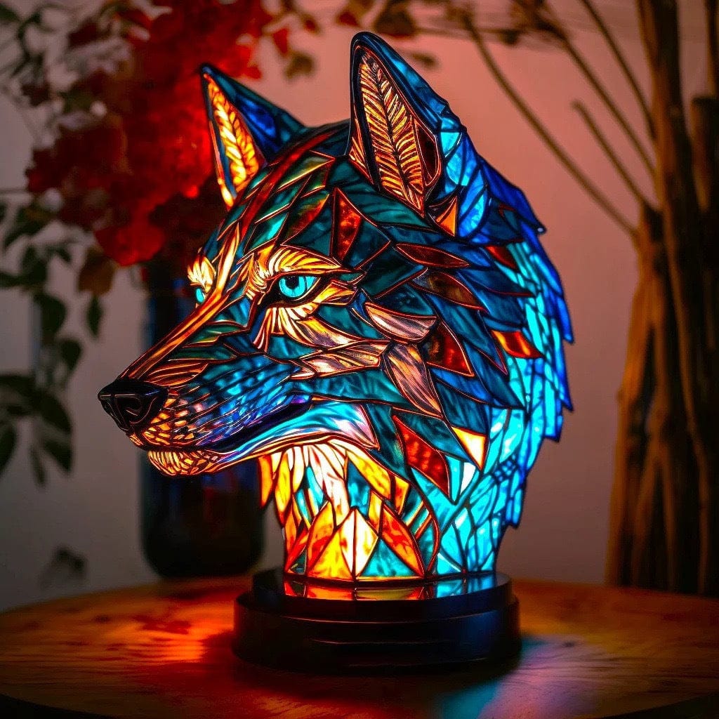 Animal Glow™ | Handgjord Tiffany-lampa