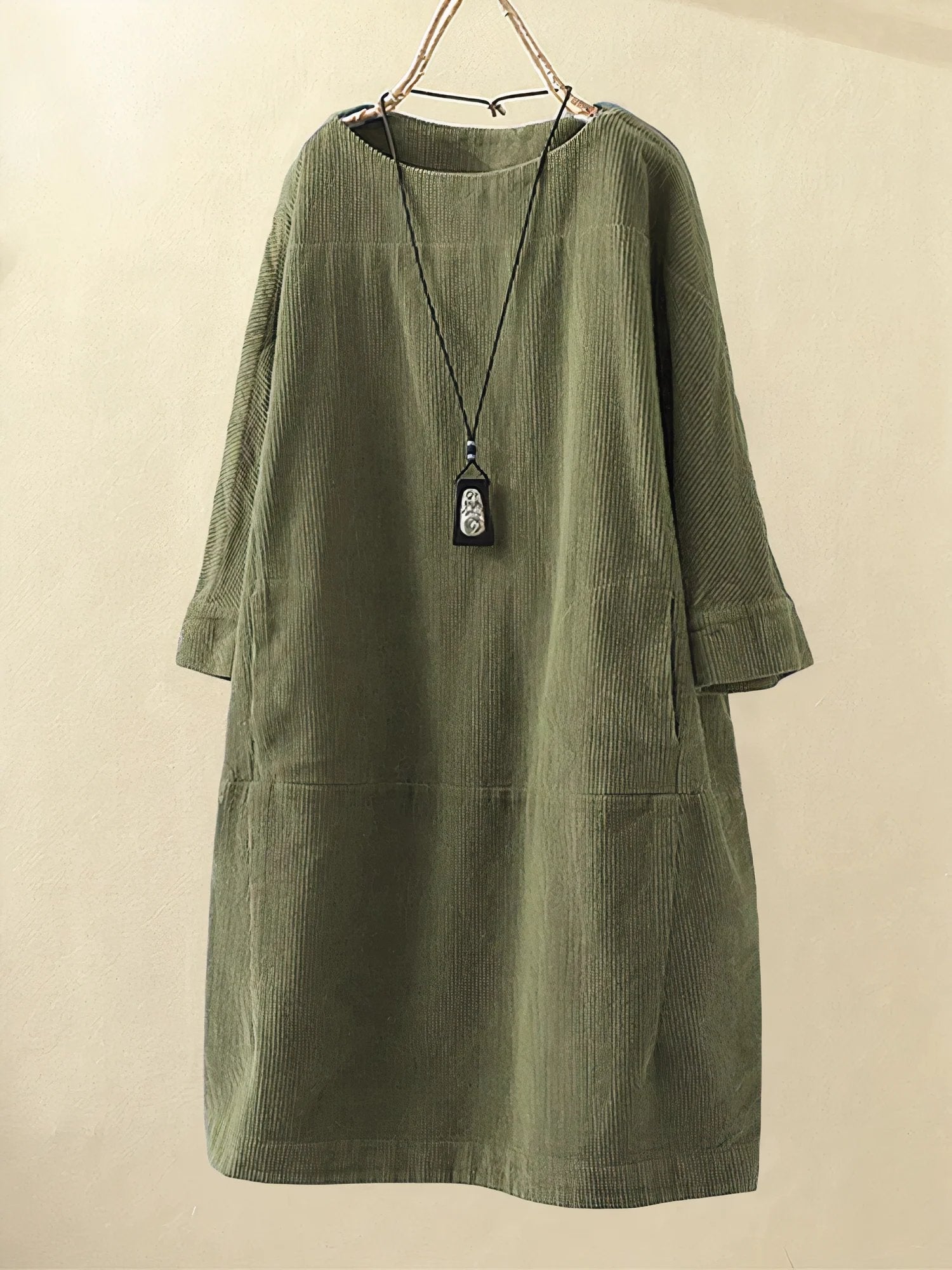 Lyla | Corduroy Tunic Dress